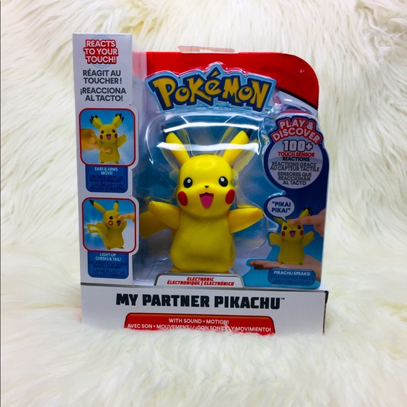 Pokemon My Partner Pikachu Electronic Light Up Toy